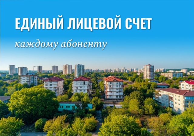 Единый лицевой счет присвоен каждому потребителю газа